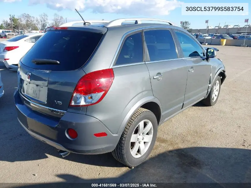 2009 Saturn Vue V6 Xr VIN: 3GSCL53799S583754 Lot: 41681569