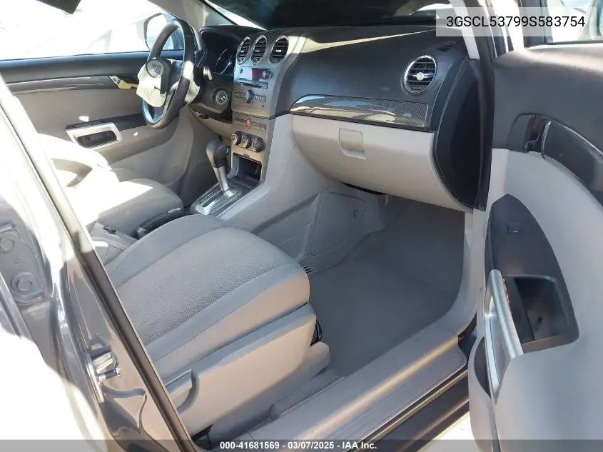 2009 Saturn Vue V6 Xr VIN: 3GSCL53799S583754 Lot: 41681569