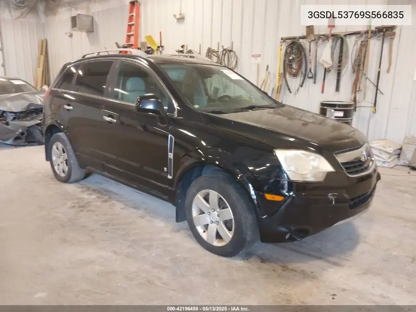 2009 Saturn Vue V6 Xr VIN: 3GSDL53769S566835 Lot: 42196458