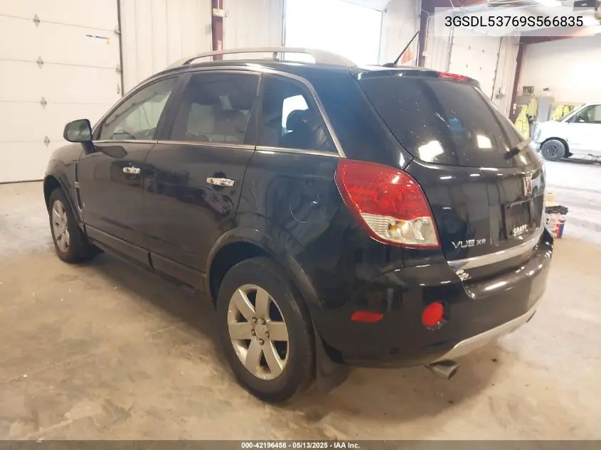 2009 Saturn Vue V6 Xr VIN: 3GSDL53769S566835 Lot: 42196458
