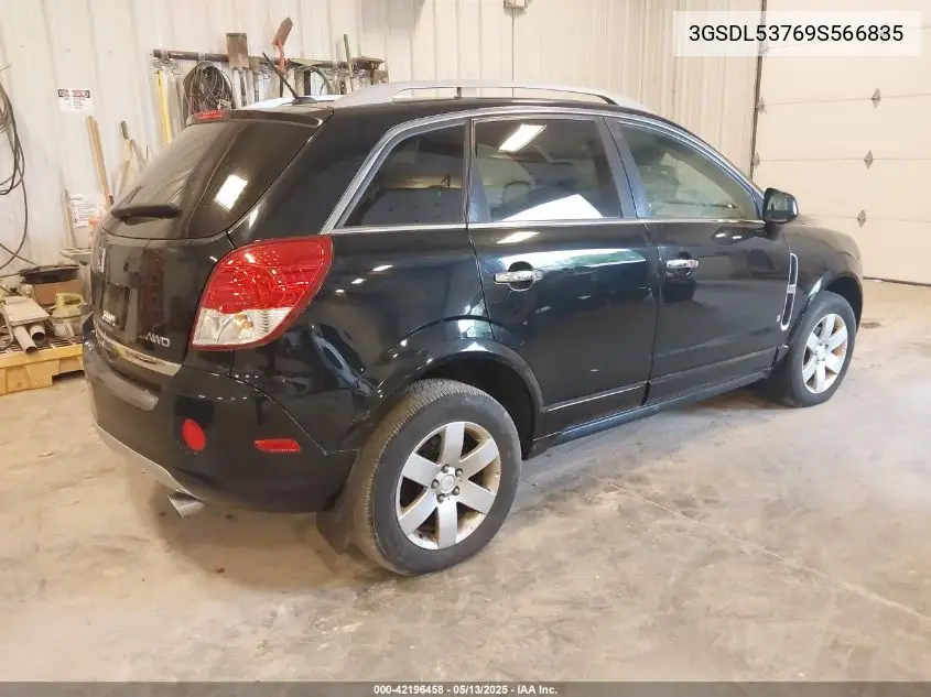 2009 Saturn Vue V6 Xr VIN: 3GSDL53769S566835 Lot: 42196458