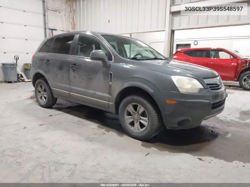 2009 Saturn Vue Xe VIN: 3GSCL33P39S548597 Lot: 42208551