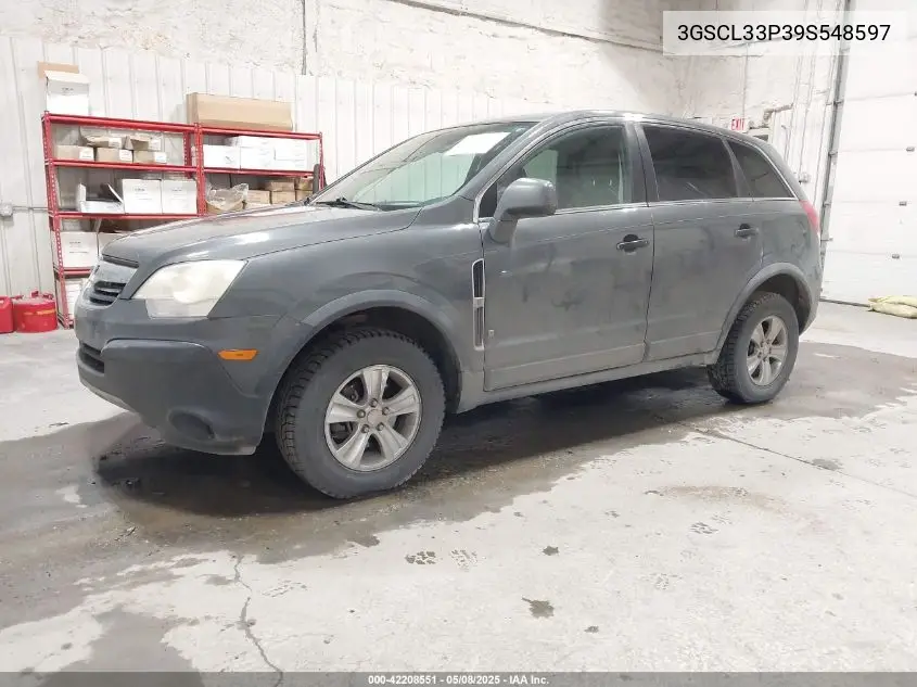 2009 Saturn Vue Xe VIN: 3GSCL33P39S548597 Lot: 42208551