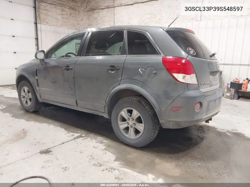 2009 Saturn Vue Xe VIN: 3GSCL33P39S548597 Lot: 42208551
