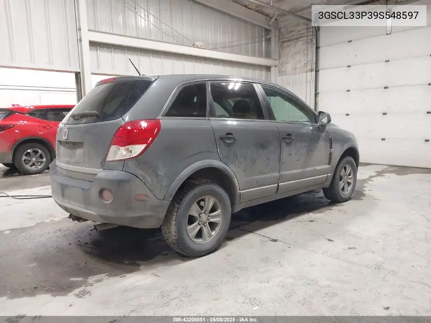 2009 Saturn Vue Xe VIN: 3GSCL33P39S548597 Lot: 42208551