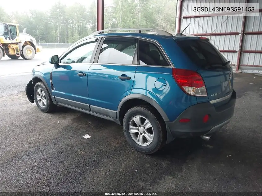 2009 Saturn Vue V6 Xe VIN: 3GSDL43N69S591453 Lot: 42528232