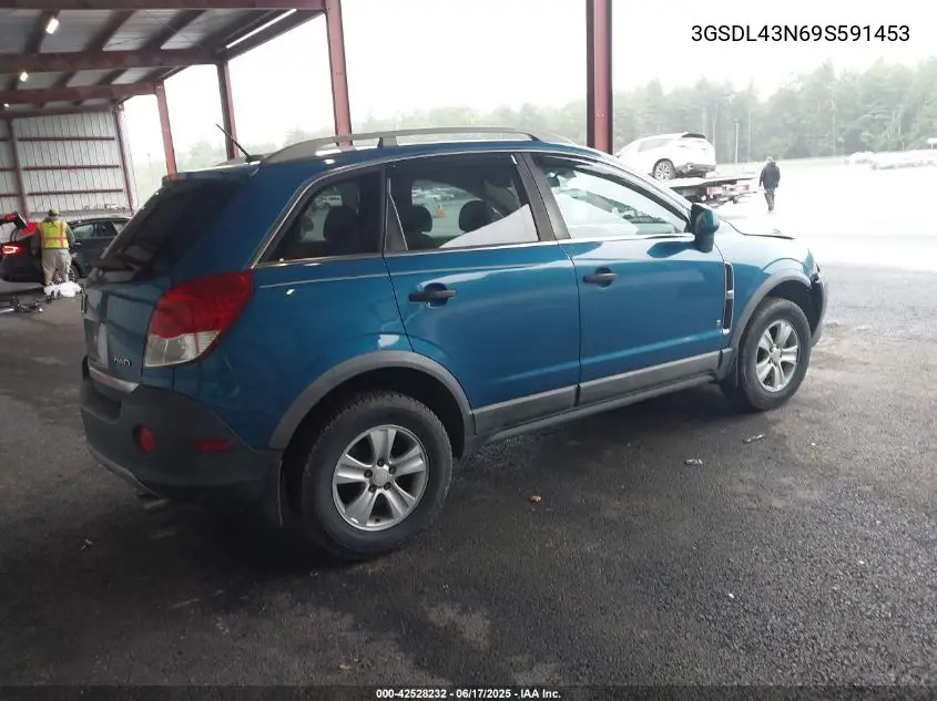 2009 Saturn Vue V6 Xe VIN: 3GSDL43N69S591453 Lot: 42528232