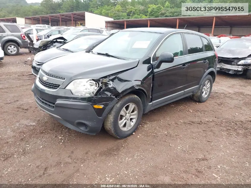 2009 Saturn Vue 4-Cyl Xe VIN: 3GSCL33P99S547955 Lot: 42541140