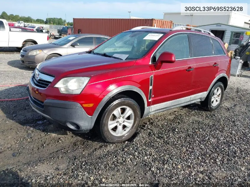 2009 Saturn Vue 4-Cyl Xe VIN: 3GSCL33P69S523628 Lot: 42541232