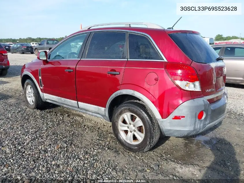 2009 Saturn Vue 4-Cyl Xe VIN: 3GSCL33P69S523628 Lot: 42541232