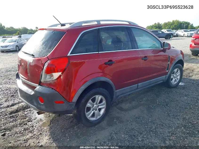 2009 Saturn Vue 4-Cyl Xe VIN: 3GSCL33P69S523628 Lot: 42541232