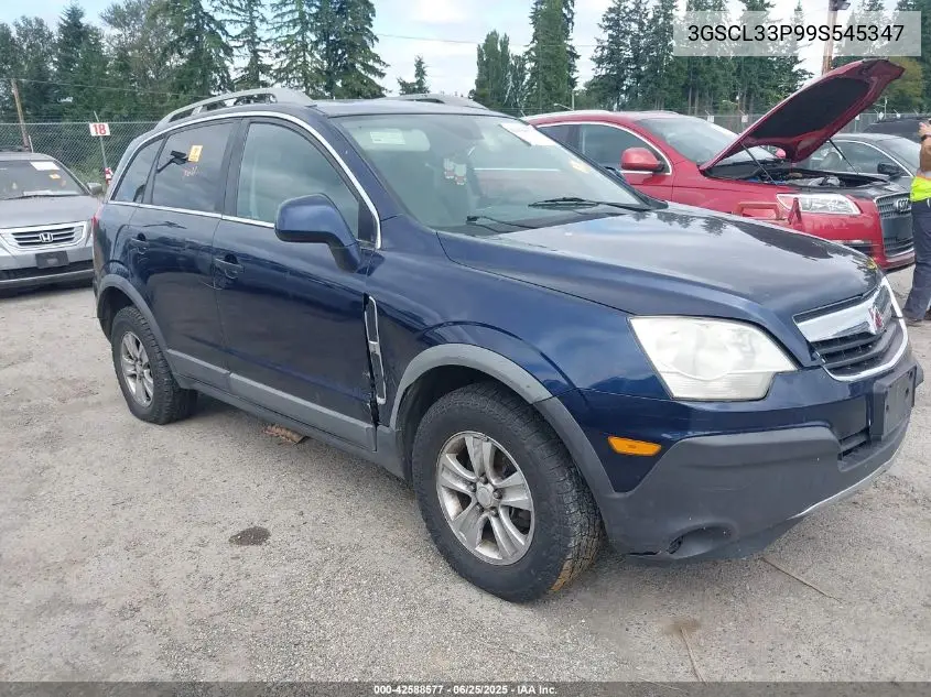 2009 Saturn Vue 4-Cyl Xe VIN: 3GSCL33P99S545347 Lot: 42588577