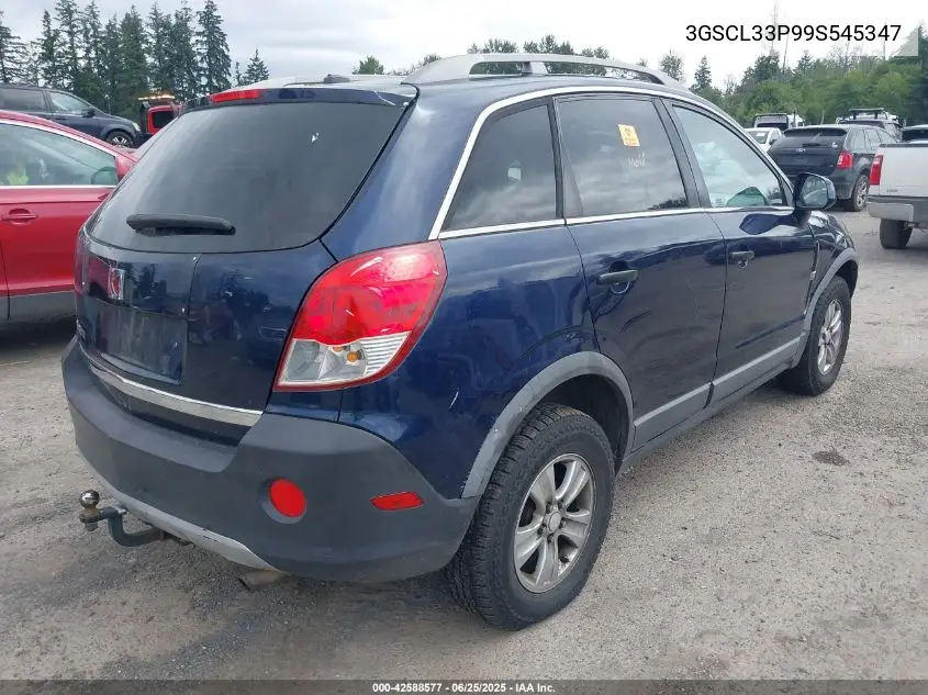 2009 Saturn Vue 4-Cyl Xe VIN: 3GSCL33P99S545347 Lot: 42588577