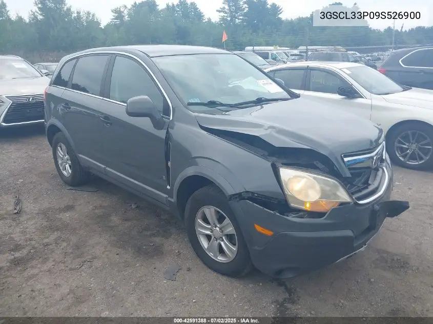 2009 Saturn Vue 4-Cyl Xe VIN: 3GSCL33P09S526900 Lot: 42591388