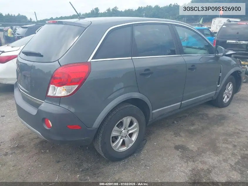 2009 Saturn Vue 4-Cyl Xe VIN: 3GSCL33P09S526900 Lot: 42591388