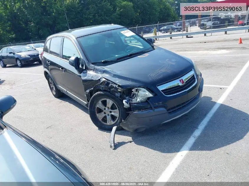 2009 Saturn Vue 4-Cyl Xe VIN: 3GSCL33P39S529063 Lot: 42618955