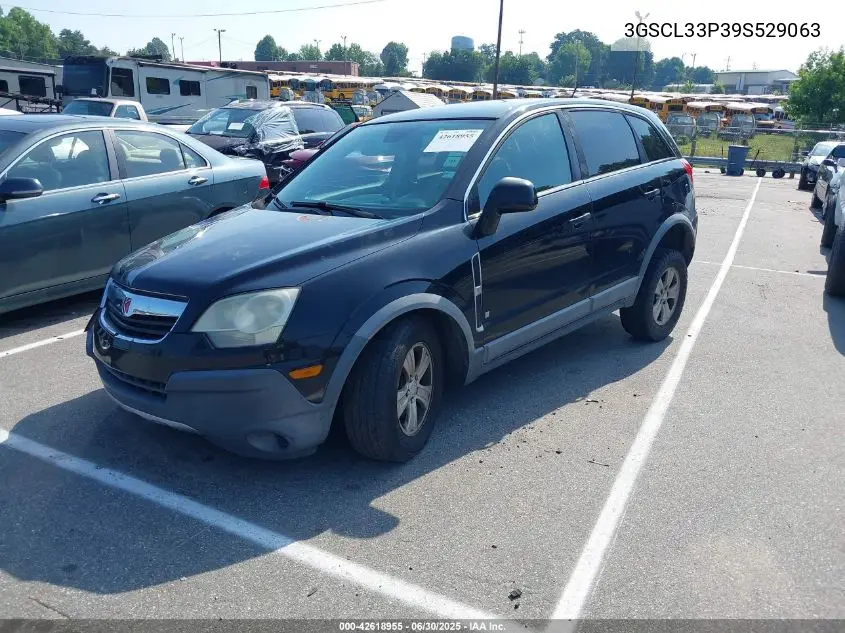 2009 Saturn Vue 4-Cyl Xe VIN: 3GSCL33P39S529063 Lot: 42618955