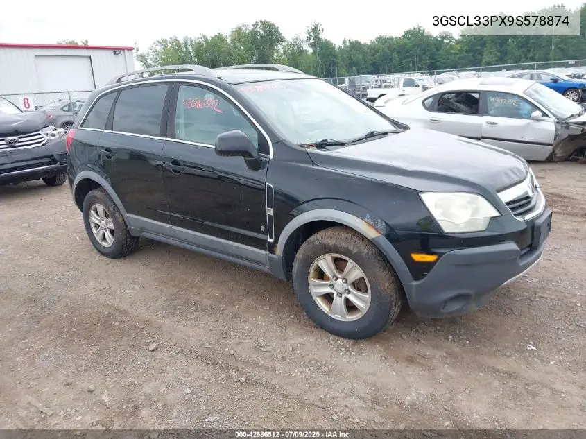 2009 Saturn Vue 4-Cyl Xe VIN: 3GSCL33PX9S578874 Lot: 42686512