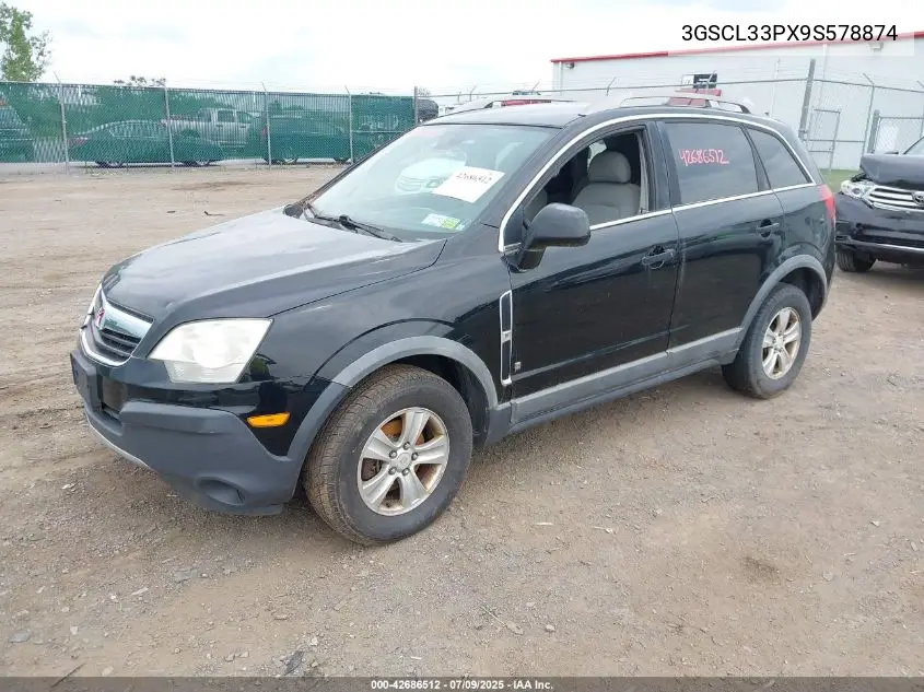 2009 Saturn Vue 4-Cyl Xe VIN: 3GSCL33PX9S578874 Lot: 42686512