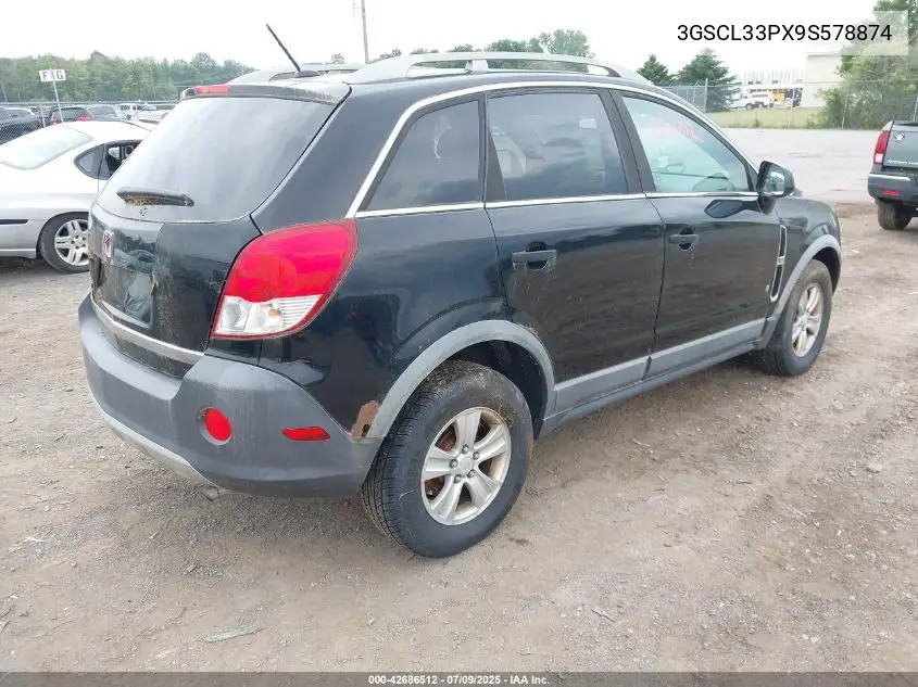 2009 Saturn Vue 4-Cyl Xe VIN: 3GSCL33PX9S578874 Lot: 42686512