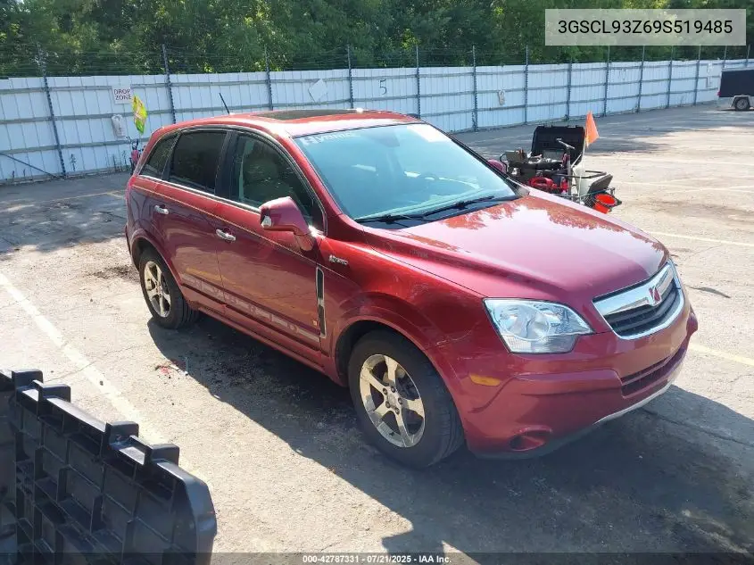 2009 Saturn Vue Hybrid 4-Cyl Base VIN: 3GSCL93Z69S519485 Lot: 42787331