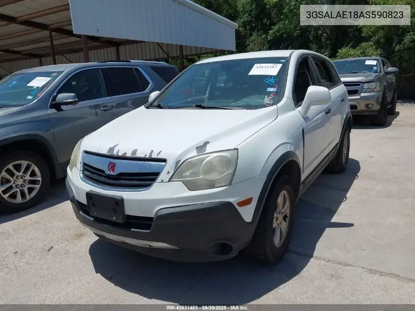 2010 Saturn Vue Xe VIN: 3GSALAE18AS590823 Lot: 42631483