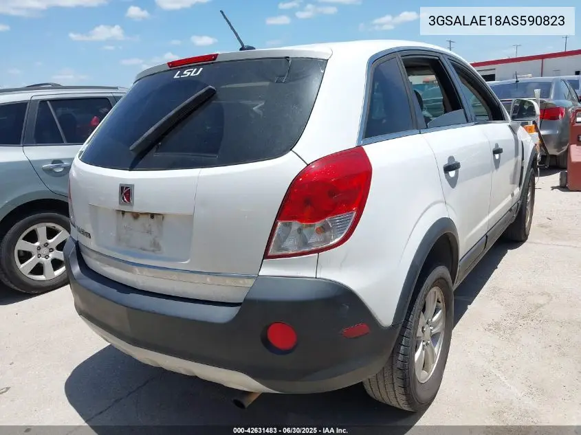2010 Saturn Vue Xe VIN: 3GSALAE18AS590823 Lot: 42631483