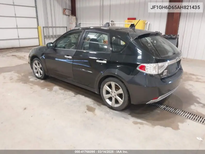 2010 Subaru Impreza Outback Sport VIN: JF1GH6D65AH821435 Lot: 41766095