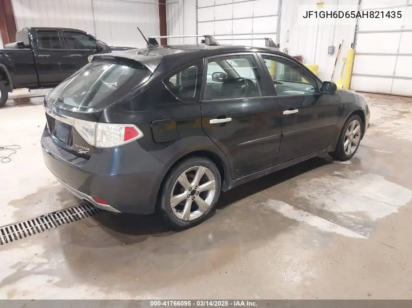 2010 Subaru Impreza Outback Sport VIN: JF1GH6D65AH821435 Lot: 41766095