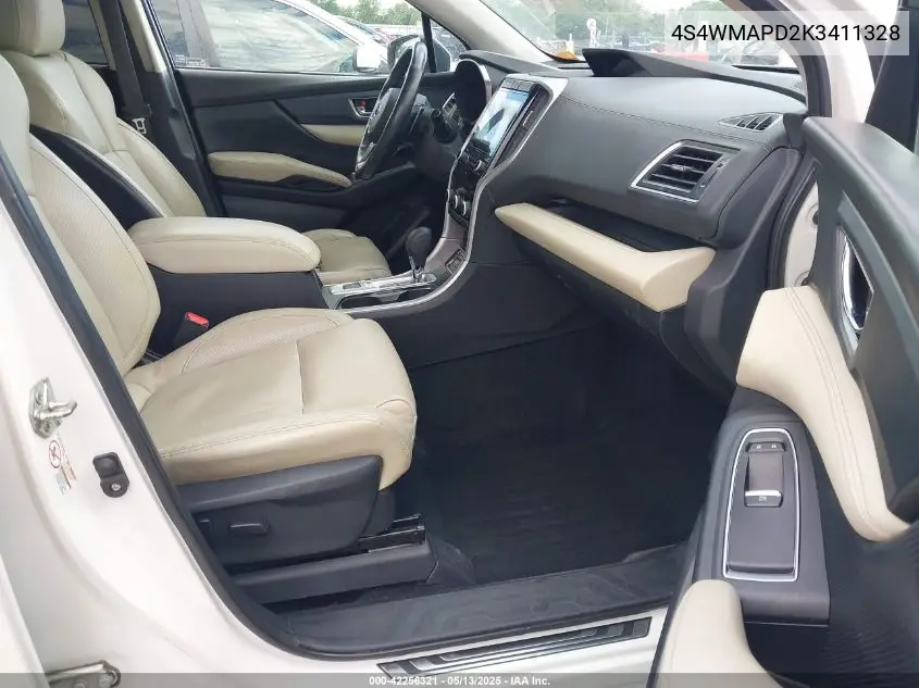 2019 Subaru Ascent Limited VIN: 4S4WMAPD2K3411328 Lot: 42256321