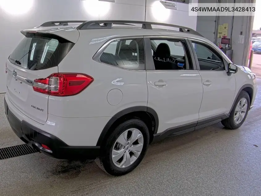 2020 Subaru Ascent VIN: 4S4WMAAD9L3428413 Lot: 42244809