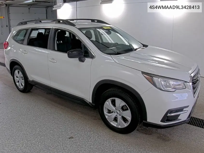 2020 Subaru Ascent VIN: 4S4WMAAD9L3428413 Lot: 42244809
