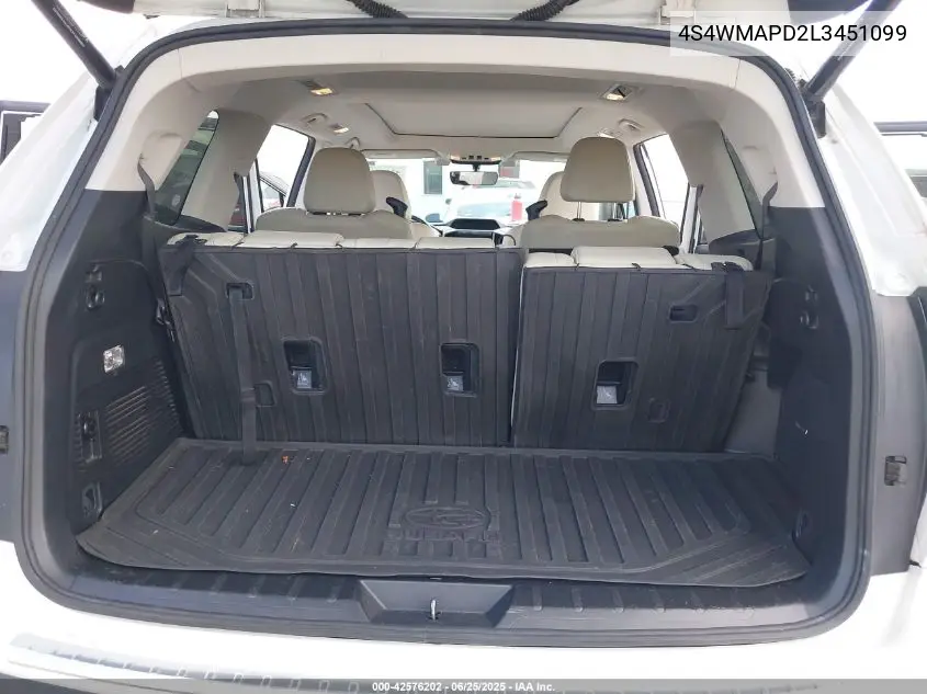 2020 Subaru Ascent Limited VIN: 4S4WMAPD2L3451099 Lot: 42576202