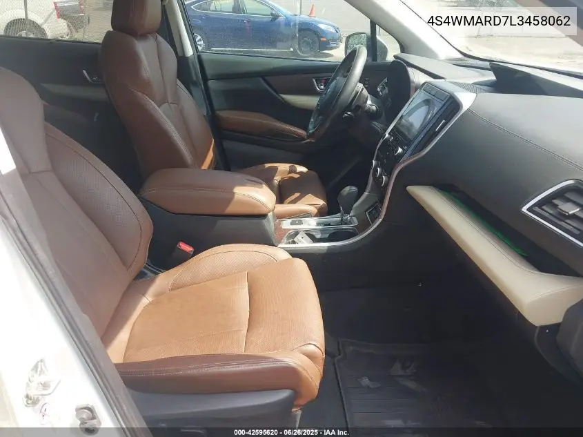 2020 Subaru Ascent Touring VIN: 4S4WMARD7L3458062 Lot: 42595620