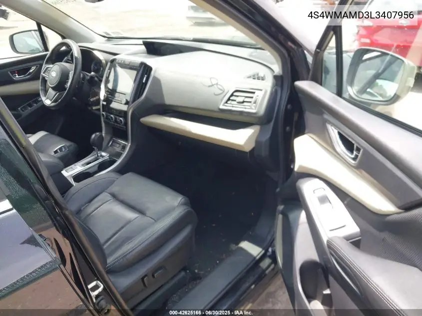 2020 Subaru Ascent Limited VIN: 4S4WMAMD3L3407956 Lot: 42625166