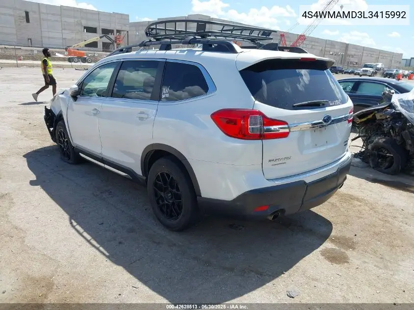 4S4WMAMD3L3415992 2020 Subaru Ascent Limited