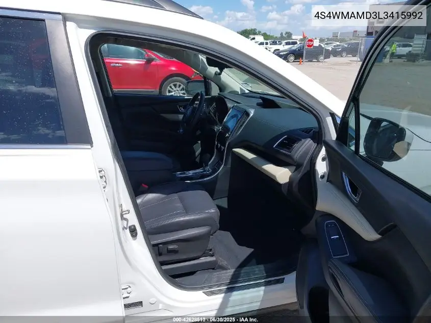 4S4WMAMD3L3415992 2020 Subaru Ascent Limited