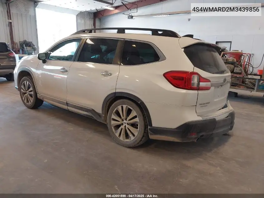 2021 Subaru Ascent Touring VIN: 4S4WMARD2M3439856 Lot: 42051598