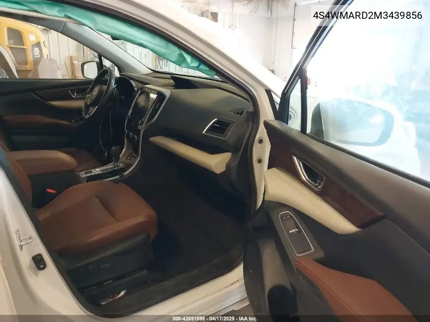 2021 Subaru Ascent Touring VIN: 4S4WMARD2M3439856 Lot: 42051598