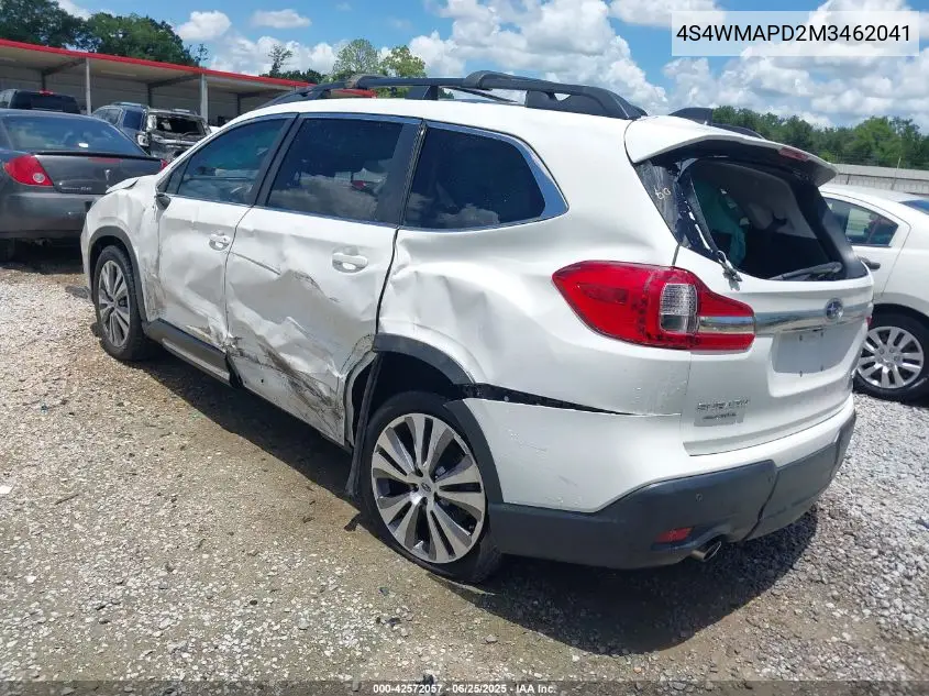 2021 Subaru Ascent Limited VIN: 4S4WMAPD2M3462041 Lot: 42572057