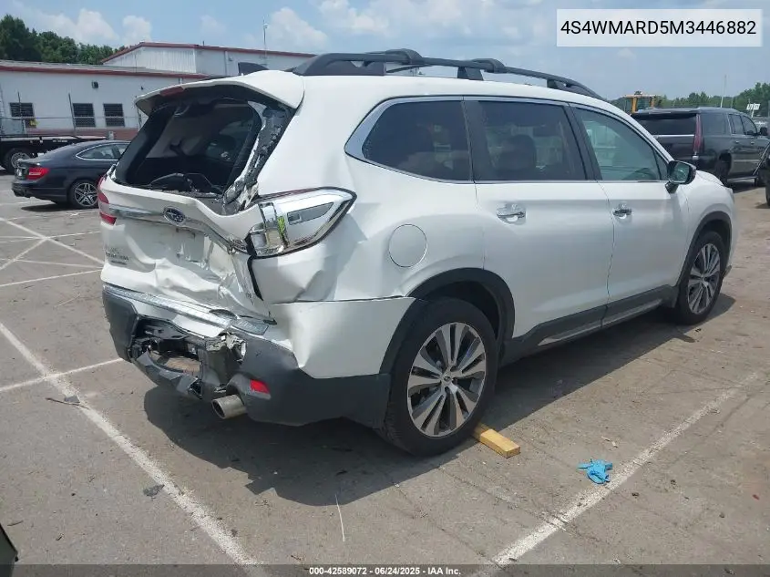 2021 Subaru Ascent Touring VIN: 4S4WMARD5M3446882 Lot: 42589072