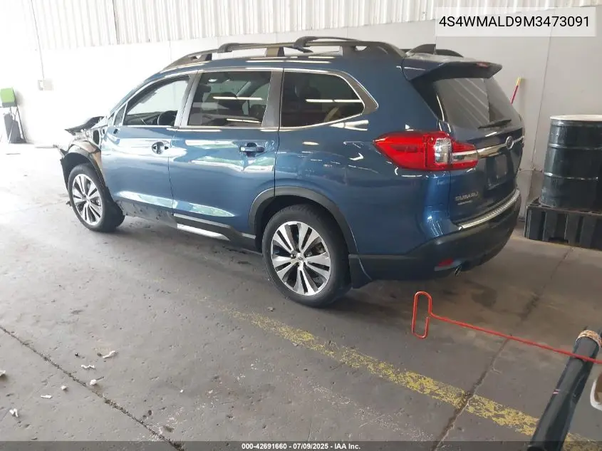 2021 Subaru Ascent Limited VIN: 4S4WMALD9M3473091 Lot: 42691660