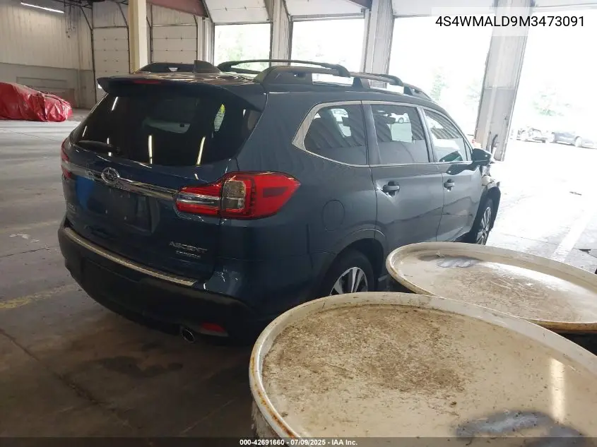 2021 Subaru Ascent Limited VIN: 4S4WMALD9M3473091 Lot: 42691660