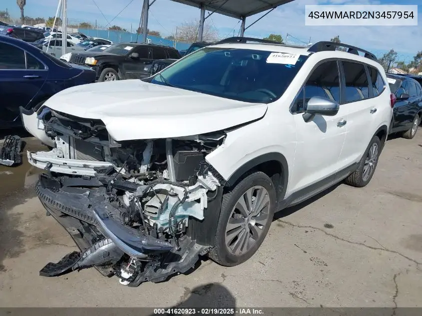 2022 Subaru Ascent Touring VIN: 4S4WMARD2N3457954 Lot: 41620923