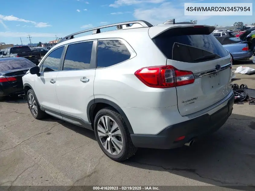 2022 Subaru Ascent Touring VIN: 4S4WMARD2N3457954 Lot: 41620923