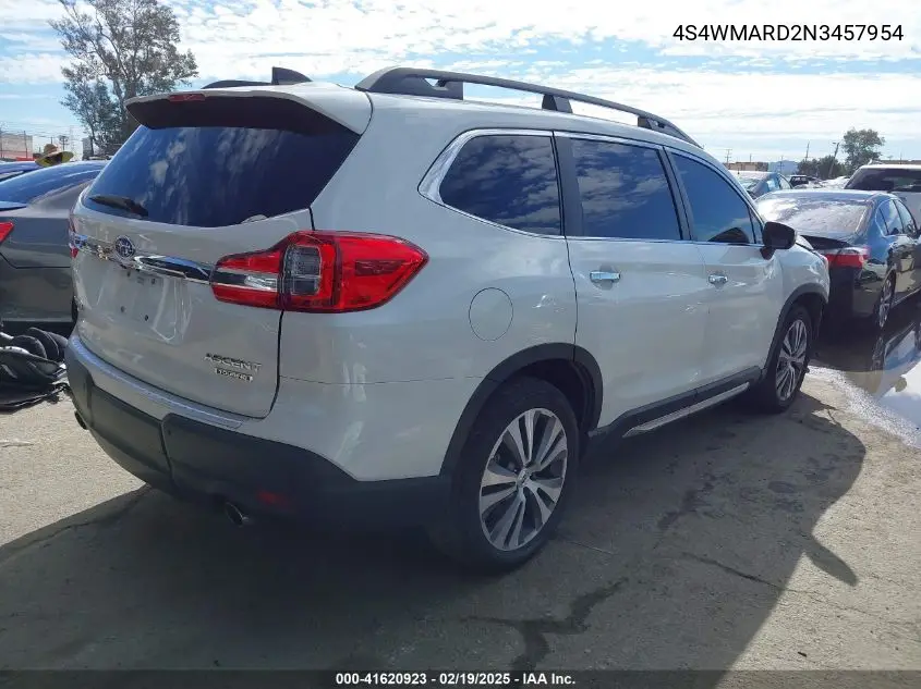 2022 Subaru Ascent Touring VIN: 4S4WMARD2N3457954 Lot: 41620923
