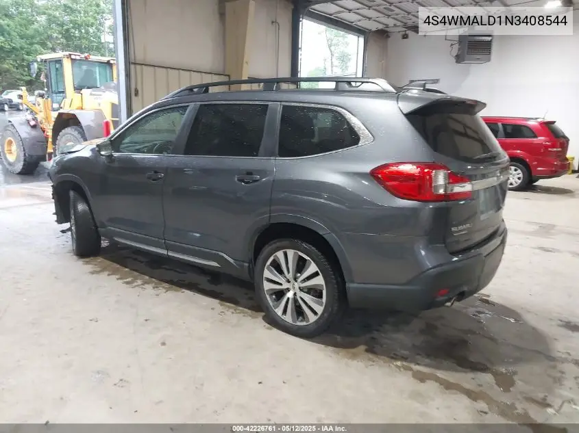 2022 Subaru Ascent Limited VIN: 4S4WMALD1N3408544 Lot: 42226761