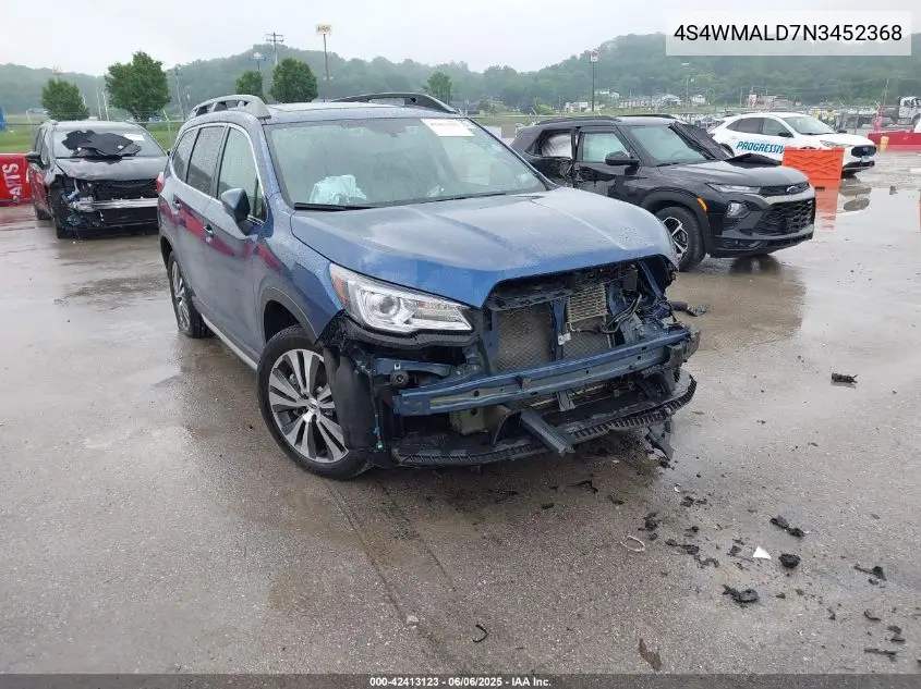 4s4wmald7n3452368 4S4WMALD7N3452368 2022 Subaru Ascent Limited