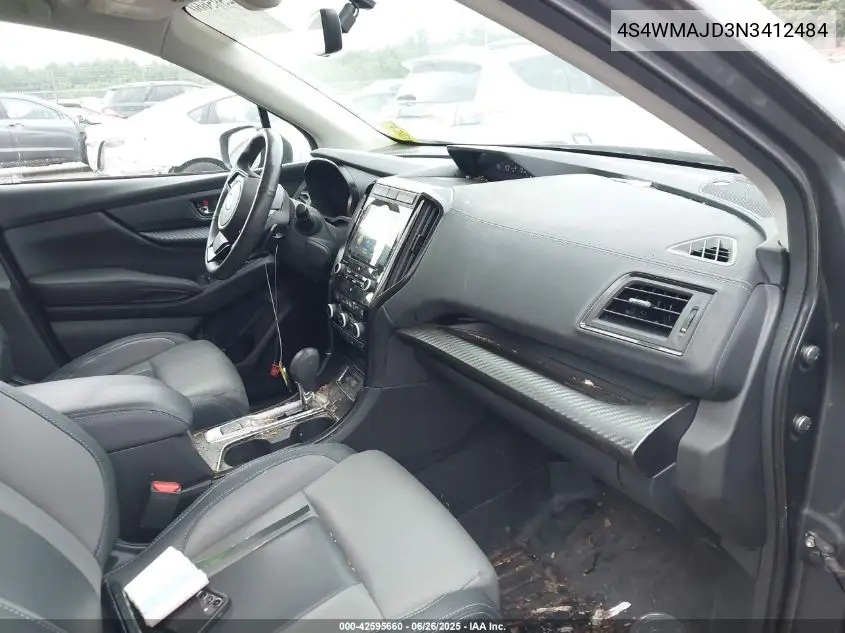 2022 Subaru Ascent Onyx Edition VIN: 4S4WMAJD3N3412484 Lot: 42595660
