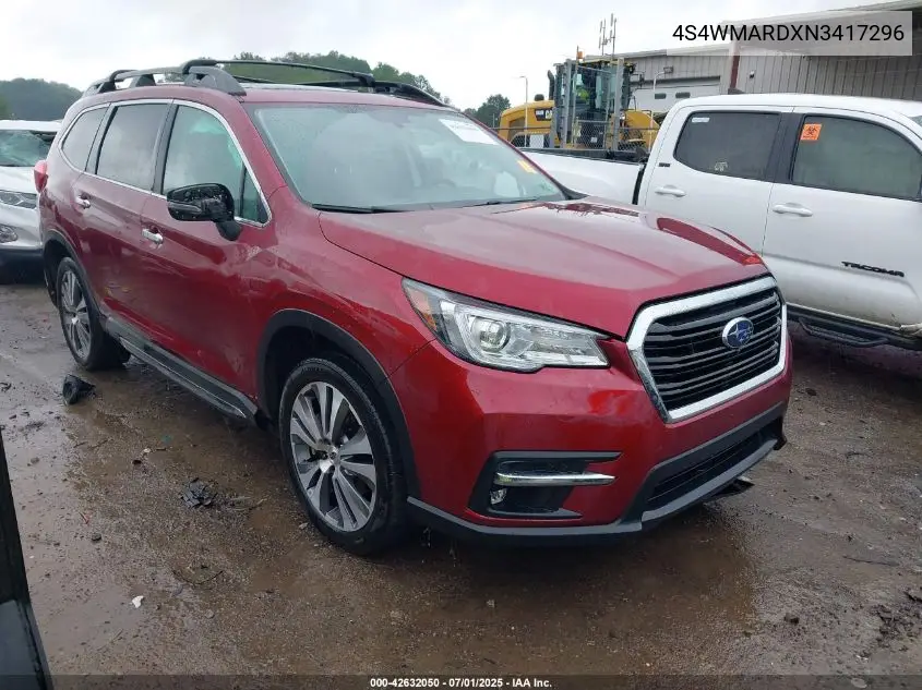 2022 Subaru Ascent Touring VIN: 4S4WMARDXN3417296 Lot: 42632050